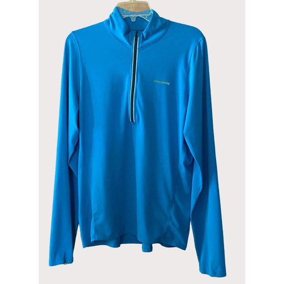 Patagonia Women's Medium Long Sleeve 1/2 Zip Vented Top - Picture 1 of 5